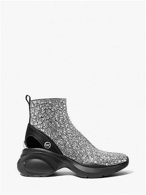 Zuma Embellished Stretch Knit Sock Sneaker 